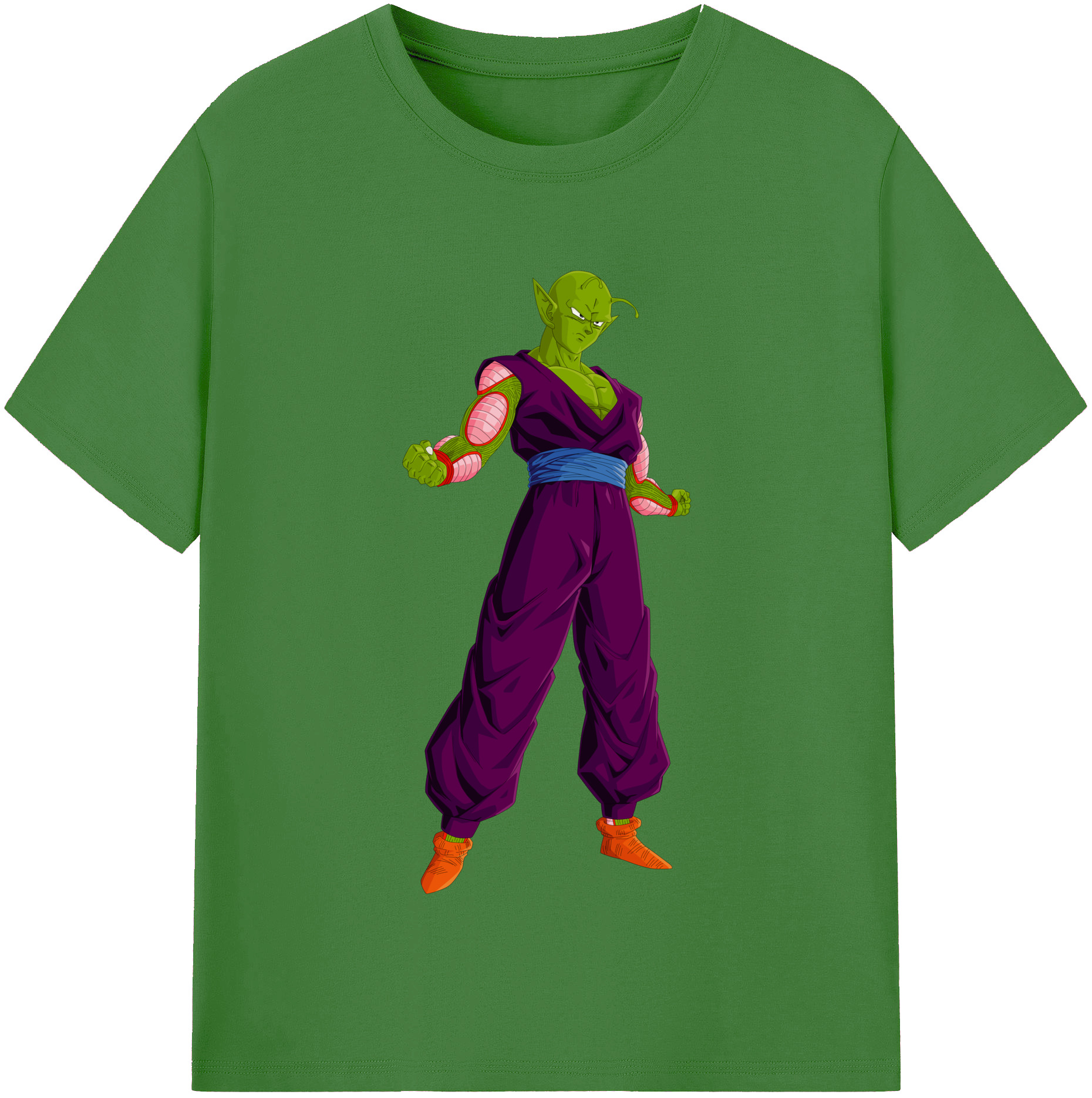 （画像用） ドラゴンボール ピッコロ DRAGON BALL Piccolo レディースカジュアルプリントTシャツ（綿100％）